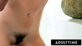 ADULT TIME Nympho Chanel Camryn Can't Resist Using Her Bestie's DILDO! MULTIPLE QUIVERING ORGASMS!