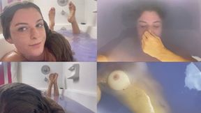 Purple Bath Breath Holds