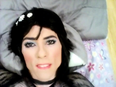 Crossdresser selfie