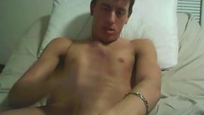 Twink Josh Patterson Jerks His Massive Cock