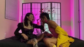 alt latina hottie pixi lust gets destroyed by dominant asian trans beauty
