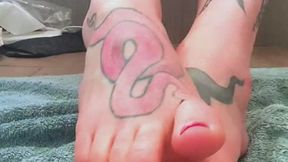 Cock Shaming: Foot edition!