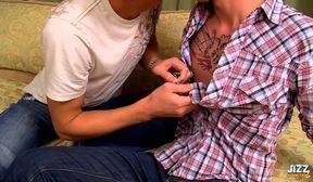 jizzaddiction patrick kennedy and chris porter indulges in an ass worship sessi