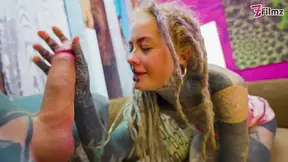 Sexy ALT Dreadhead takes a wild ride in missionary,