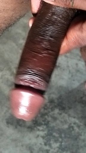 Big Desi Panis enhance technique of Oil Massage