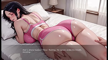 She Cums From A Massage Wile Her BF is Oblivious -NTR&#039_d By My Friend #3 Gameplay- An AI Sex Game