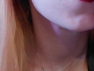 Small blond smokes a large chubby cigar smokin' fetish