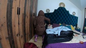milfycalla-masturbating while wearing some long jackets