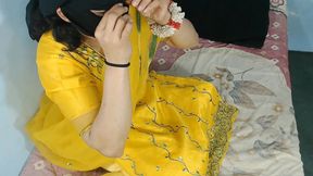 Newly Married Couple Having Sex In Home.