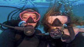 Pleasing Your Underwater Scuba Fetish with Nathalia and Raven 1080p
