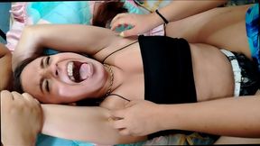 Held Down Hysteria: Tickle Toy Paola Can’t Stand It!