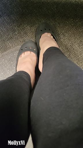 Slipping Free Under the Desk