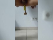 Testing DIY Dildo - Part 2 - Anal Toy Amateur - Free OF