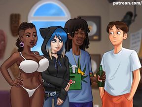 Summertime saga part 149 - Music teacher booty shake (Czech sub)