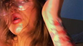 Social Media Model @lilyrush @Teasing & #Glasses Porn #Naked #Brunette #Big Boobs sex gratis sexy | Tik.Porn