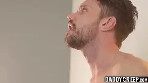 Seduced by Daddys Massive Cock — Raw Blowjob Bareback Ride in the Kitchen
