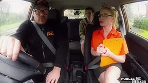 English spex Darling publicly blows guy in car