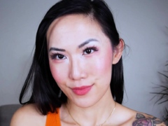 Solo mature masturbating on webcam