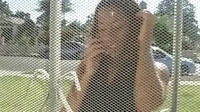 Hot black-cutie gives a lustful head