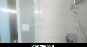 Curvy Inked Stepmom Joanna Angel Gets Steamy with Her Stepson in the Shower