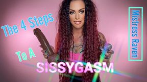 THE 4 STEPS TO A SISSYGASM