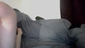 Pigtail Sissy Slut Gushes Self Facial Phat Ass Cam Destroy