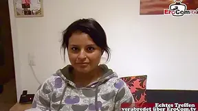 German Virgin Persuaded To Have Sex At The First Casting