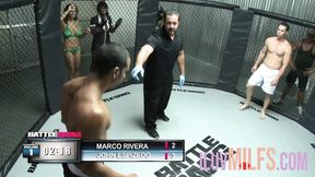 Wild sex with big tits black girl and her shaved pussy