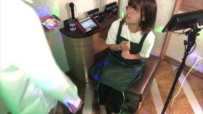 大学生カラオケ店員と室内ねっとりsex