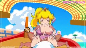 Summer Lovin' Sweetheart Sizzles Under Sun-Kissed Titties