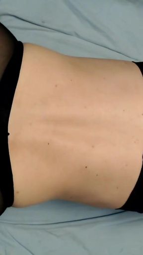 Spectacular moment from "Fan requested ripped tights and anal dildo with three humps"