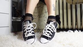 Converse &amp; Fishnets