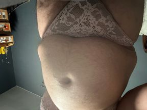 Maritza love her pink set.