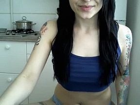 Teen Brunette Have Luxury Panties 04