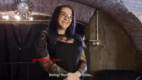 Big-titted amateur brunette faces extreme punishment in BDSM session