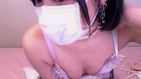 Erotic live chat with a beautiful girl with beautiful breasts