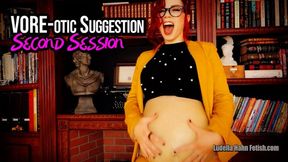 Vore-otic Suggestion Second Session - Ludella Takes You On An Even Trippier Mindfuck Guided Vore Fantasy with ASMR, Rapid Growth, & Sexual Innuendo - WMV 720p