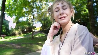 GERMAN SCOUT - FIRST ANAL CUMSHOT FOR SMALL 19 YEAR OLD JULIA JUICE