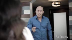 ”Watch my slutty babe come on top of me again”