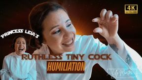 Princess Leia's Ruthless Tiny Cock Humiliation 4K