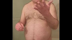 Nude Martin Lavall&eacute_e loves to eat all his own sperm!