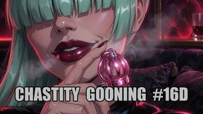 Chastity Gooning #16D: Keyholder's Endless Tease (Animated, Music, Text)