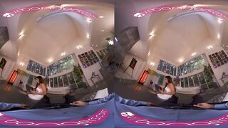 VRBangers-babe Hispanic Goddess Cali Lee Cheats On Her Hubby With A Long Penis VR