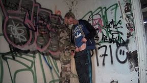 3 young miiltary boy fucked in uniform