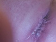 Sborra che cola fuori dal mio culetto culetto