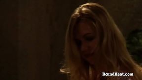 Curvy Big Butt Lesbian Slave Moans And Orgasms Together With Madame