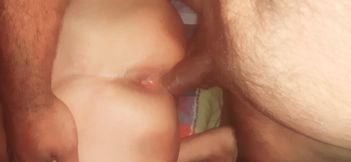 Caught a Gymnast Licking Own Pussy and Fucked Her in Flexible Positions