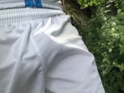 FREEBALLING in White Shorts