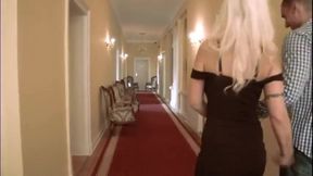 The Big-breasted, Blonde Schmitt with Powerful Eyelashes