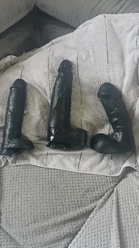 My dildos for my greedy pussy.